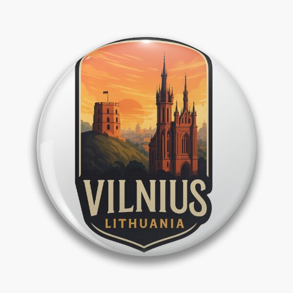 Item preview,  Vilnius Lithuania – St. Anne’s Church and Gediminas’ Tower designed and sold by Aryabek.