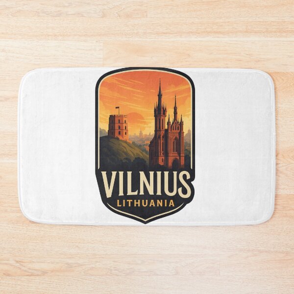 Item preview,  Vilnius Lithuania – St. Anne’s Church and Gediminas’ Tower designed and sold by Aryabek.