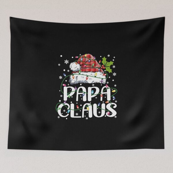 Item preview, Papa Claus Christmas Lights Pajama Family Matching designed and sold by KristenosNehk.