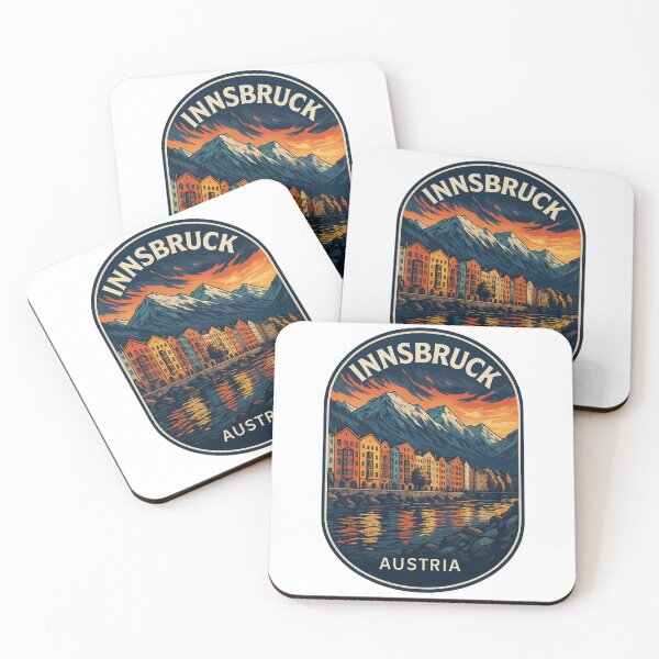 Item preview,  Innsbruck Austria – Inn River and Nordkette Mountains designed and sold by Aryabek.