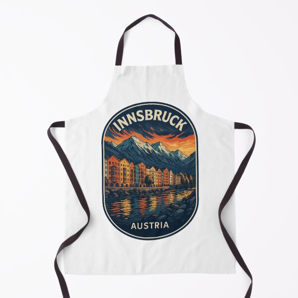 Item preview,  Innsbruck Austria – Inn River and Nordkette Mountains designed and sold by Aryabek.