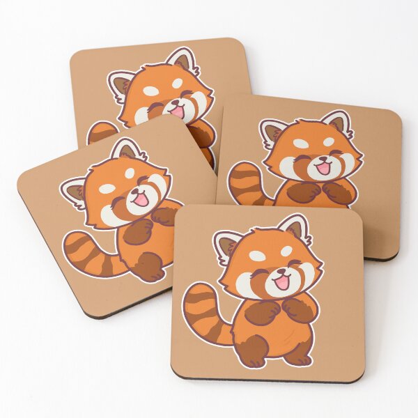 Item preview, Cute Happy Red Panda designed and sold by BGMeYou.
