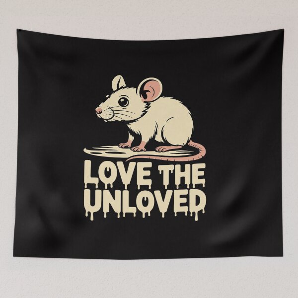 Item preview, Love The Unloved, Animal, Rat designed and sold by CareTopping.