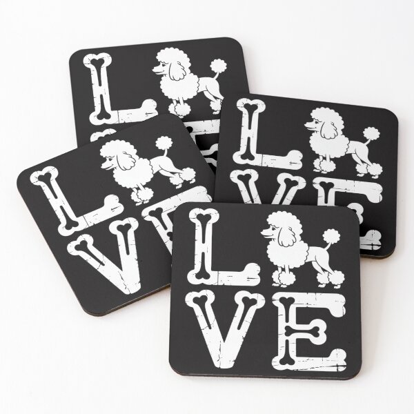 Item preview, Love Poodle Standard Miniature Toy Pet Dog Lover Owner Gift designed and sold by CareTopping.