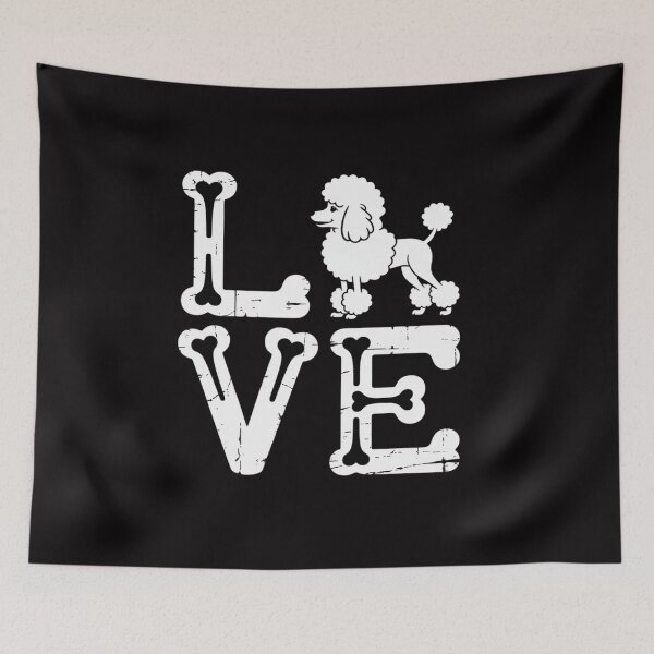 Item preview, Love Poodle Standard Miniature Toy Pet Dog Lover Owner Gift designed and sold by CareTopping.