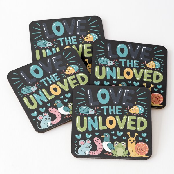 Item preview, Love the Unloved Cute Animals Kindness Aesthetic designed and sold by CareTopping.