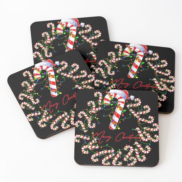 Item preview, Red and White Candy Cane Santa Christmas Funny Xmas Lights designed and sold by KristenosNehk.