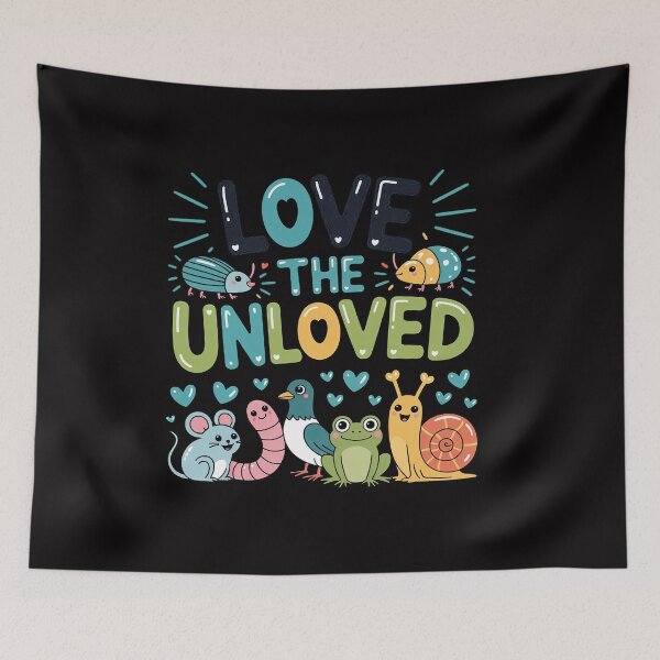 Item preview, Love the Unloved Cute Animals Kindness Aesthetic designed and sold by CareTopping.