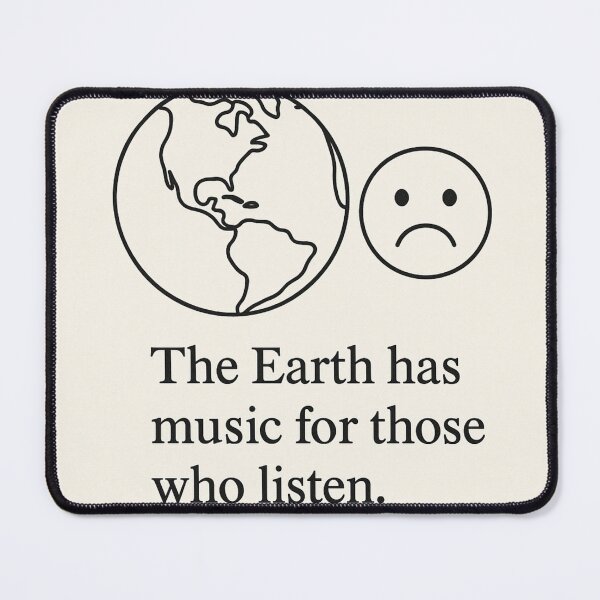 Item preview, Minimal Planet Art with Emotional Quote designed and sold by Graphic  Grove.