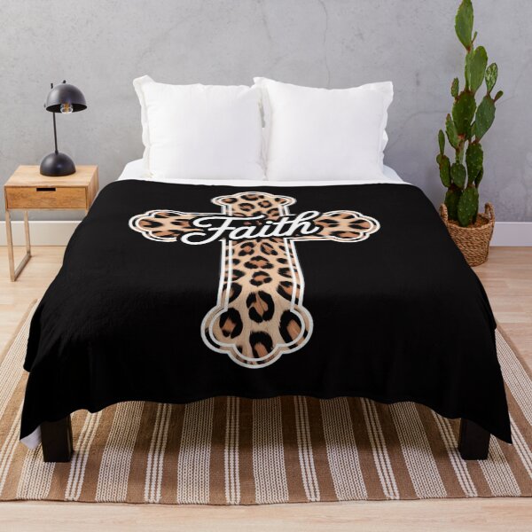 Item preview, Love In Faith For Christian Leopard Cross Cheetah designed and sold by CareTopping.