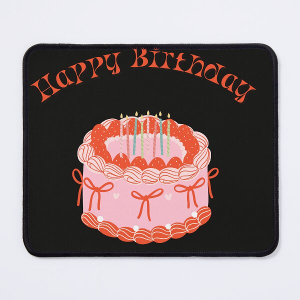 Item preview, Happy Birthday Cake - Cute Celebration Design designed and sold by RADesignHub.