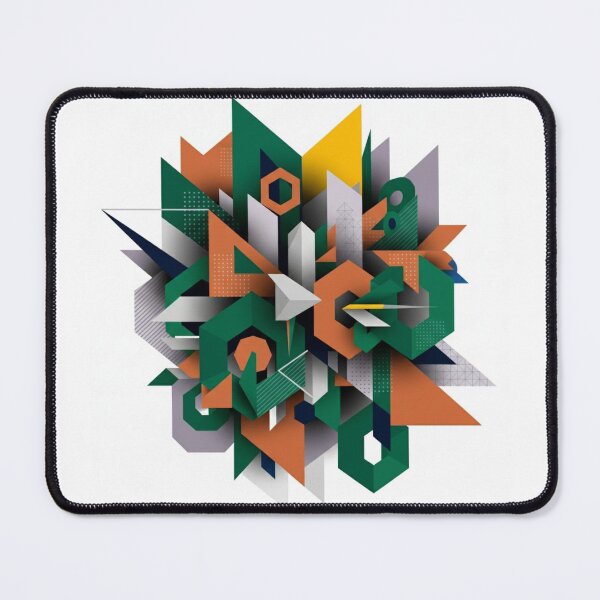 Item preview, Abstract geometry Green Brown designed and sold by INFINITYBOY.