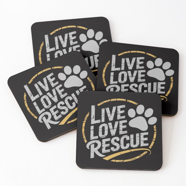 Item preview, Live Love Rescue - Dog Lover Adopt a Dog Adoption designed and sold by CareTopping.
