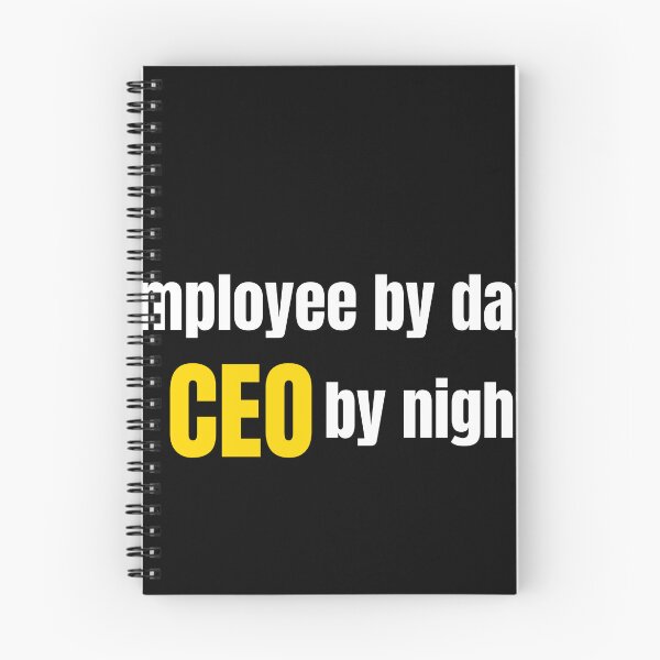 Item preview, Employee By Day CEO By Night Shirt | Side Hustle Entrepreneur Gift designed and sold by HustleHardCo.