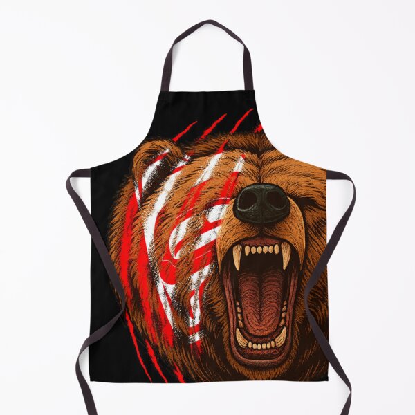 Item preview, Fierce Grizzly Bear With Red Claw Marks designed and sold by Tiffany's Designs.