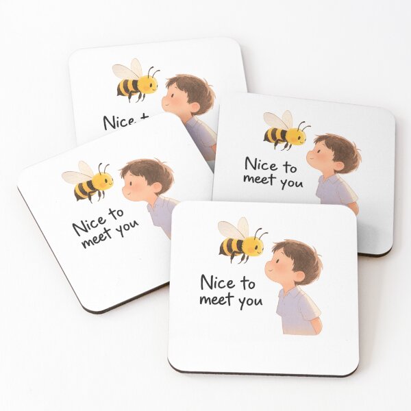 Item preview, Nice to Meet You  designed and sold by chunzartshop.