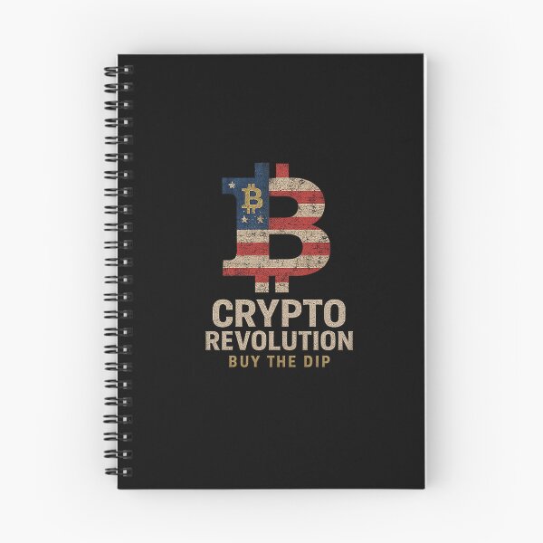 Item preview, Bitcoin American Flag Shirt – Crypto Revolution “Buy the Dip” Design designed and sold by Silent Stack Co.
