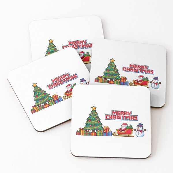 Item preview, Pixel Art Merry Christmas Party designed and sold by griez.