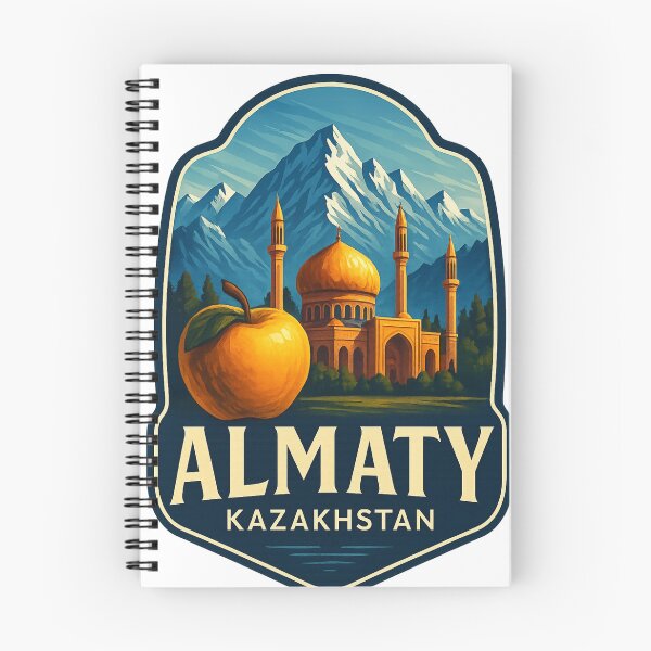 Item preview,  Golden Mosque and Tien Shan Mountains – Almaty, Kazakhstan designed and sold by Aryabek.