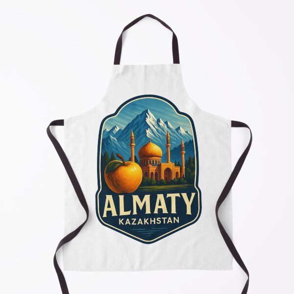 Item preview,  Golden Mosque and Tien Shan Mountains – Almaty, Kazakhstan designed and sold by Aryabek.