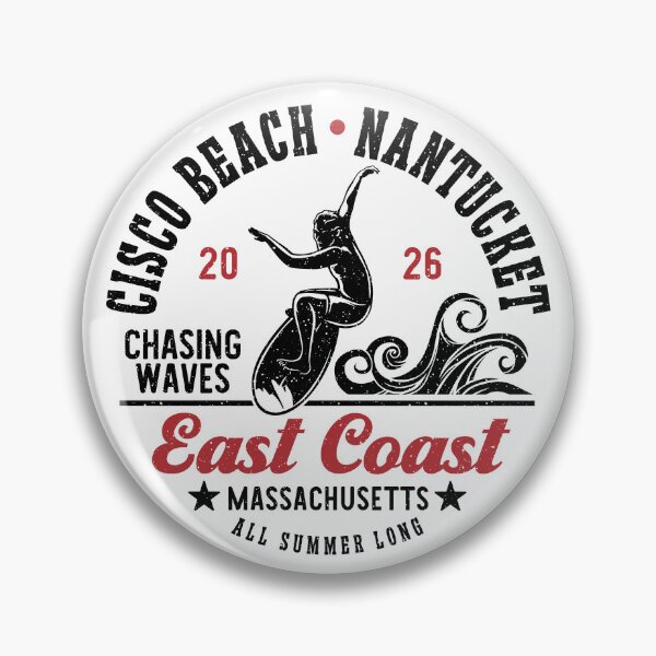 Item preview, Surfing Cisco Beach Chasing Waves Surf East Coast Massachusetts designed and sold by eclecTEEq.
