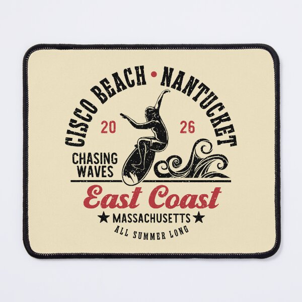 Item preview, Surfing Cisco Beach Chasing Waves Surf East Coast Massachusetts designed and sold by eclecTEEq.