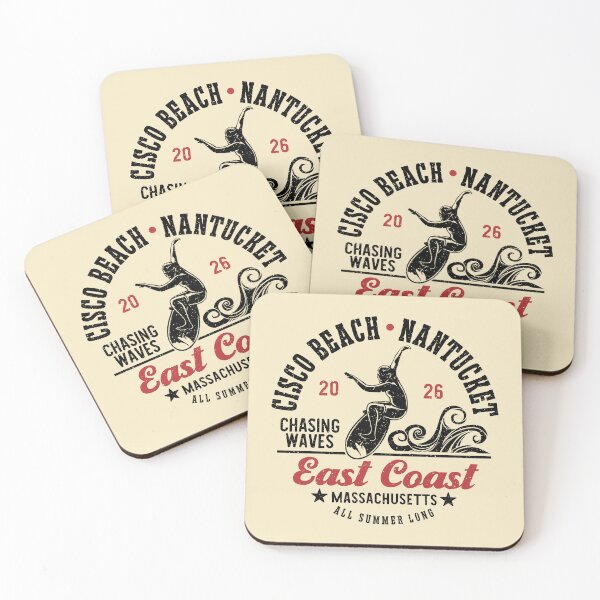 Item preview, Surfing Cisco Beach Chasing Waves Surf East Coast Massachusetts designed and sold by eclecTEEq.