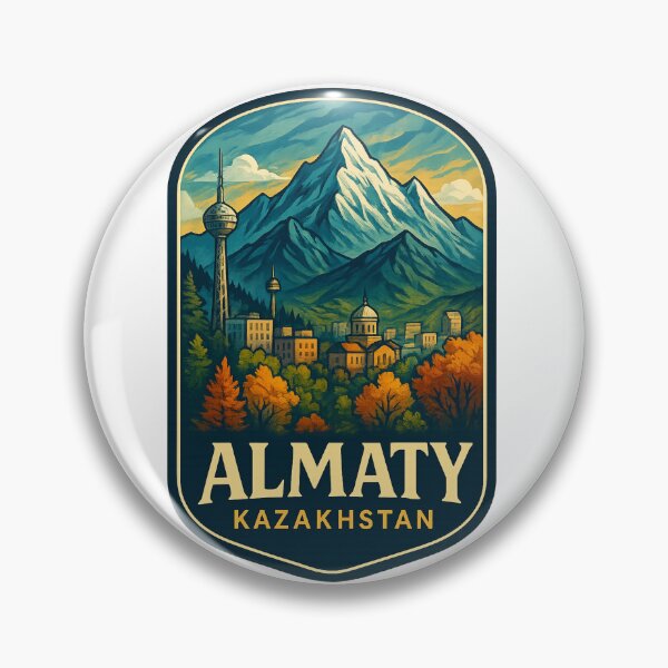 Item preview,  Almaty Autumn Cityscape with Tien Shan Peaks – Kazakhstan designed and sold by Aryabek.