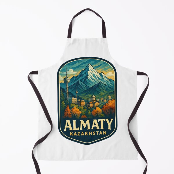 Item preview,  Almaty Autumn Cityscape with Tien Shan Peaks – Kazakhstan designed and sold by Aryabek.