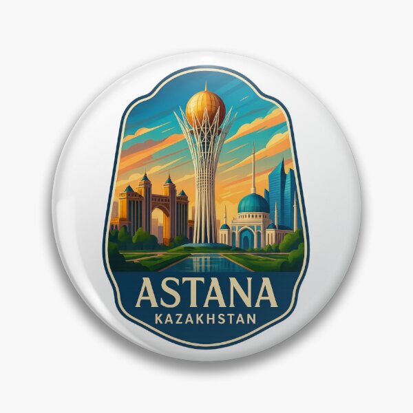 Item preview,  Bayterek Tower and Iconic Skyline – Astana, Kazakhstan designed and sold by Aryabek.
