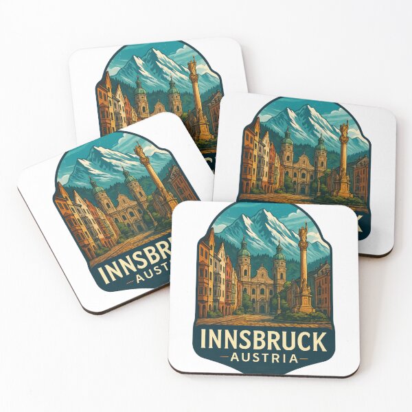 Item preview,  Baroque Old Town and Alps – Innsbruck, Austria designed and sold by Aryabek.