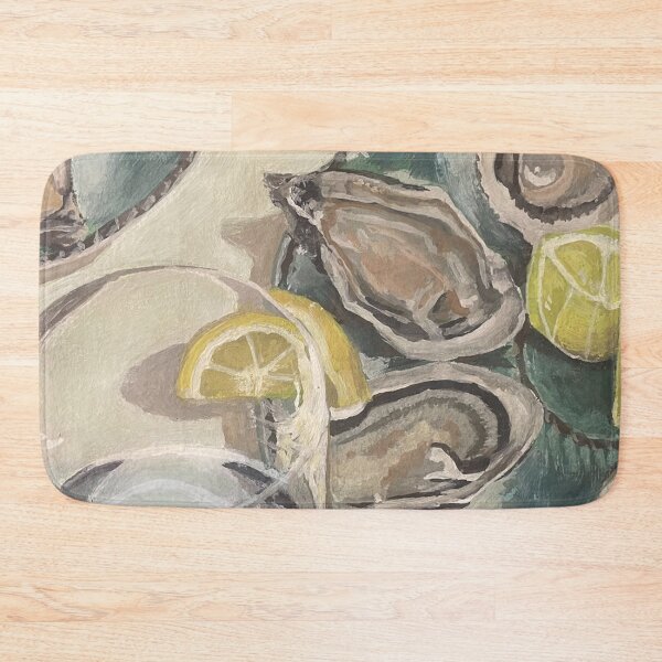 Item preview, Oysters & cocktail gouache painting designed and sold by June Clancy.