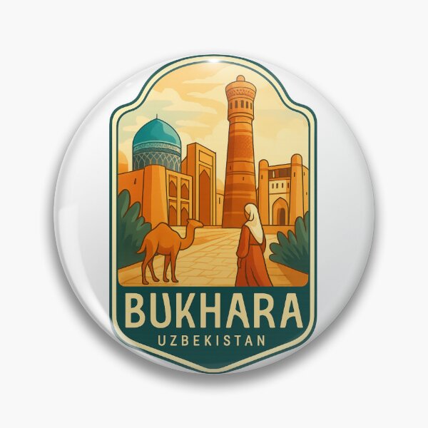 Item preview,  Po-i-Kalyan Complex with Camel Caravan – Bukhara, Uzbekistan designed and sold by Aryabek.