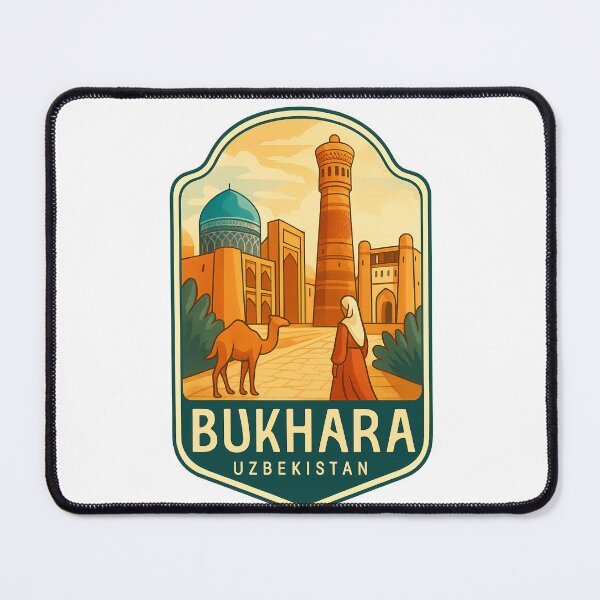 Item preview, Po-i-Kalyan Complex with Camel Caravan – Bukhara, Uzbekistan designed and sold by Aryabek.