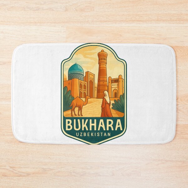 Item preview, Po-i-Kalyan Complex with Camel Caravan – Bukhara, Uzbekistan designed and sold by Aryabek.