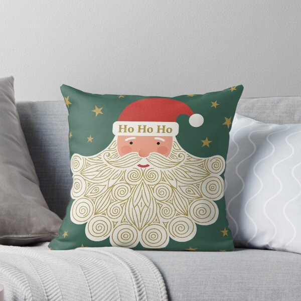 Item preview, Elegant Golden Filigree Santa with Starry Background designed and sold by zzz888.