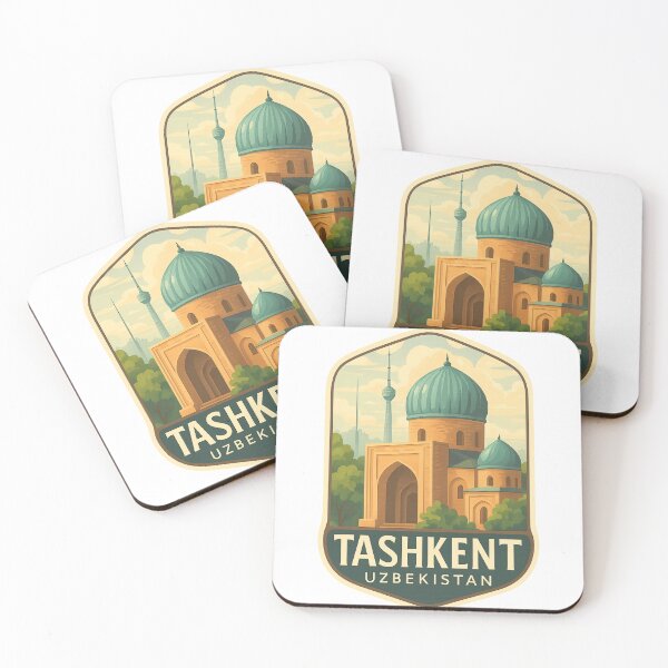 Item preview,  Domes of the Minor Mosque and Tashkent Tower – Uzbekistan designed and sold by Aryabek.