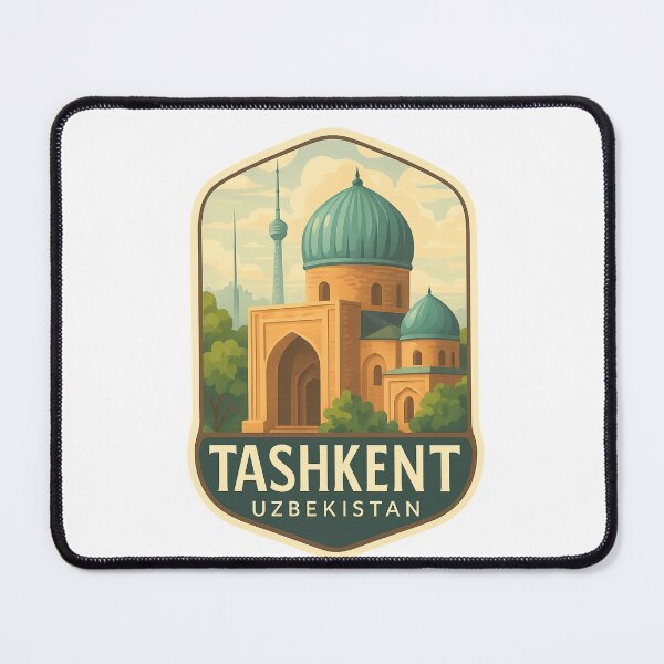 Item preview,  Domes of the Minor Mosque and Tashkent Tower – Uzbekistan designed and sold by Aryabek.