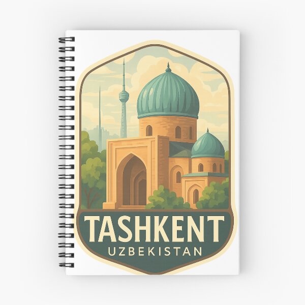 Item preview,  Domes of the Minor Mosque and Tashkent Tower – Uzbekistan designed and sold by Aryabek.