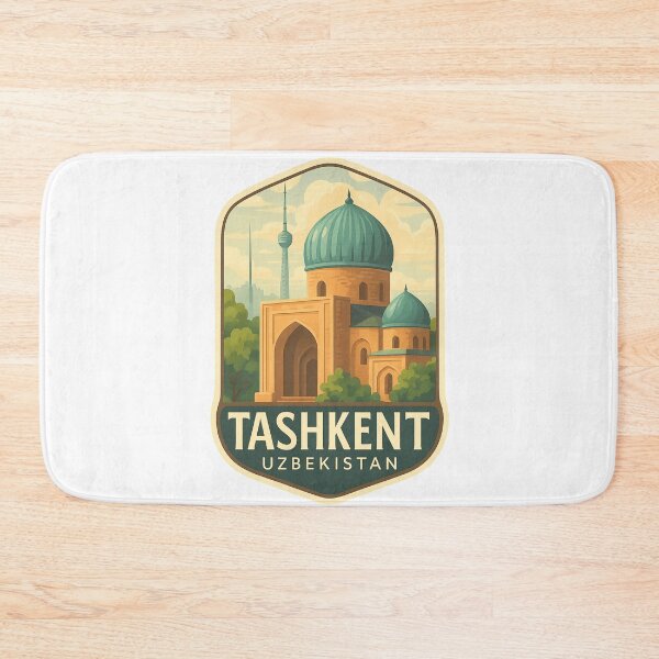 Item preview,  Domes of the Minor Mosque and Tashkent Tower – Uzbekistan designed and sold by Aryabek.