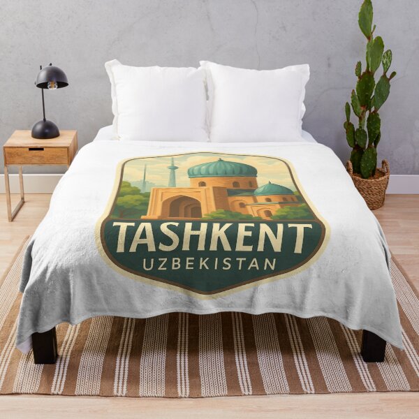 Item preview,  Domes of the Minor Mosque and Tashkent Tower – Uzbekistan designed and sold by Aryabek.