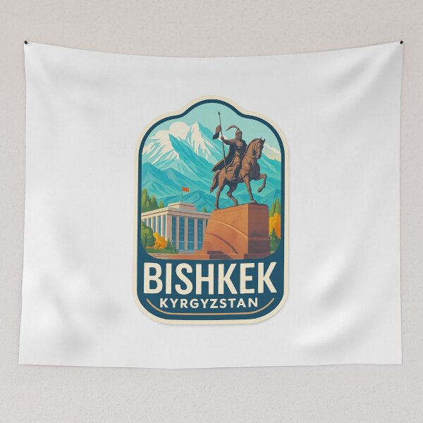 Item preview,  Ala-Too Square and Equestrian Statue – Bishkek, Kyrgyzstan designed and sold by Aryabek.