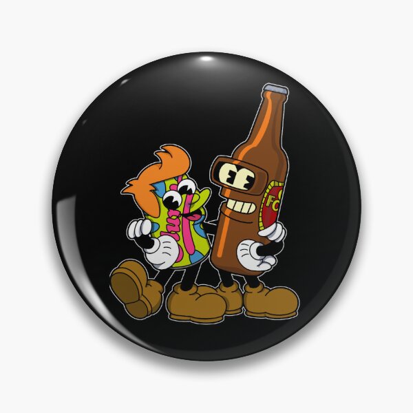 Item preview, Slurmhead and his pal Bendman Classic designed and sold by PdliazM.