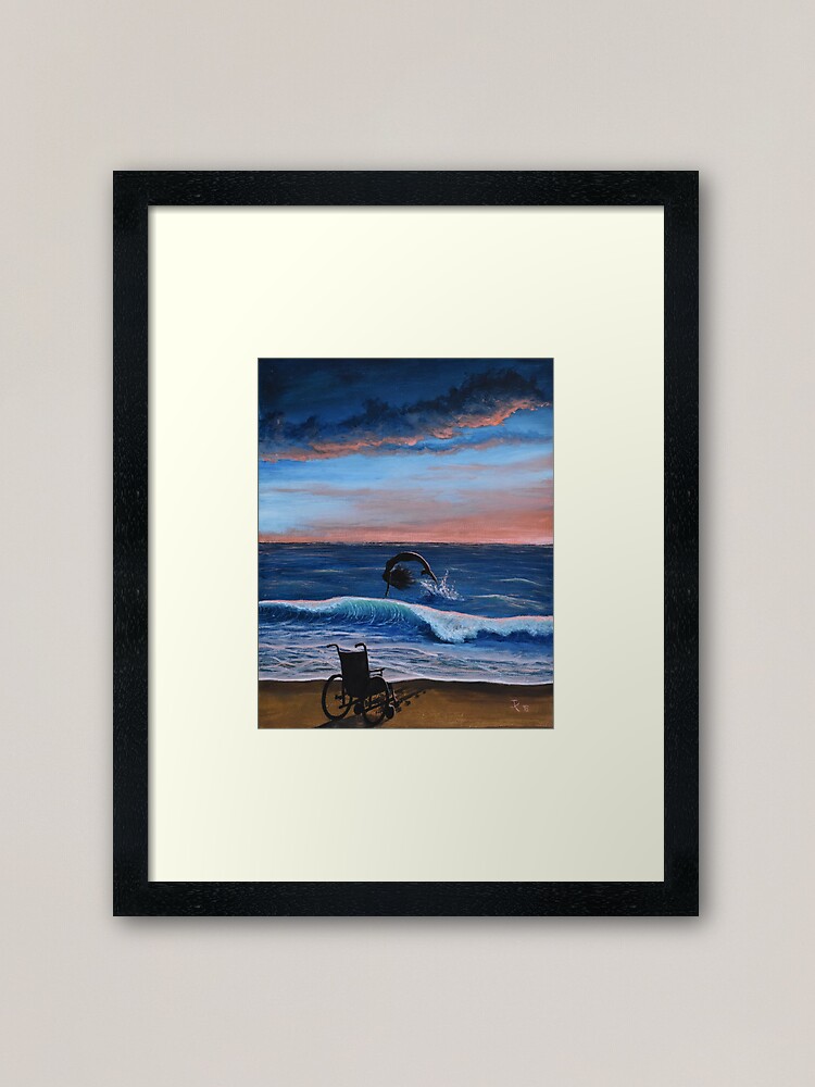Alternate view of "Transformation" Framed Art Print