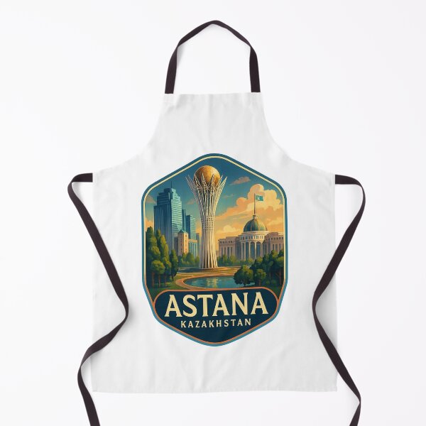 Artikelvorschau, Bayterek-Turm und Regierungsviertel – Astana, Kasachstan entworfen und verkauft von Aryabek.