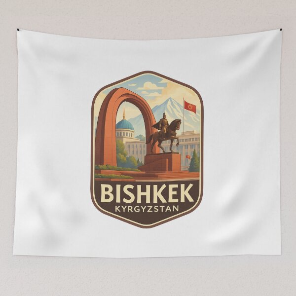 Item preview,  Equestrian Monument and Government Complex – Bishkek, Kyrgyzstan designed and sold by Aryabek.