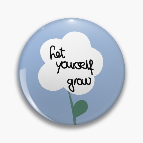 Item preview, Let yourself grow | positive mental health affirmation quote designed and sold by NeurodiverseTea.