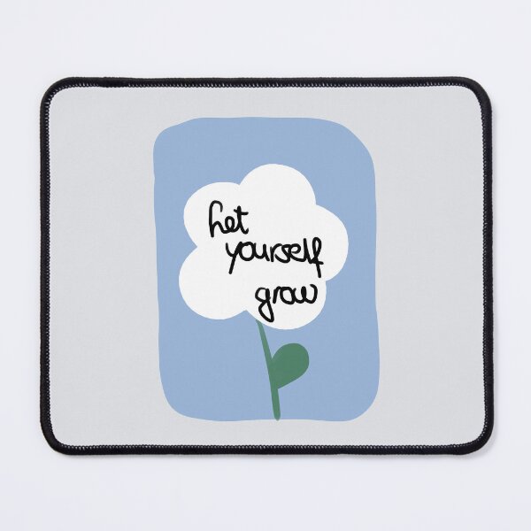 Item preview, Let yourself grow | positive mental health affirmation quote designed and sold by NeurodiverseTea.