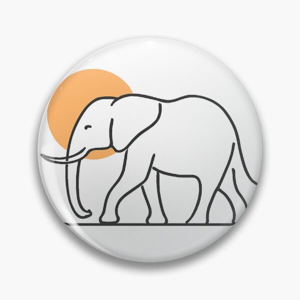 Item preview, elephant art designed and sold by LumyFlow.