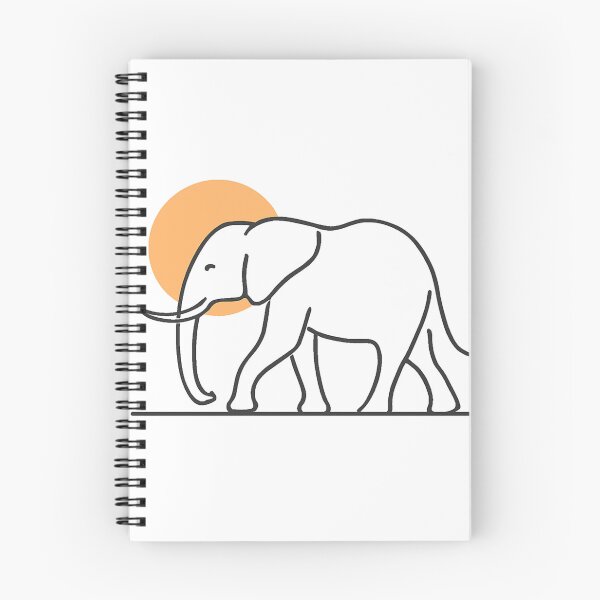 Item preview, elephant art designed and sold by LumyFlow.